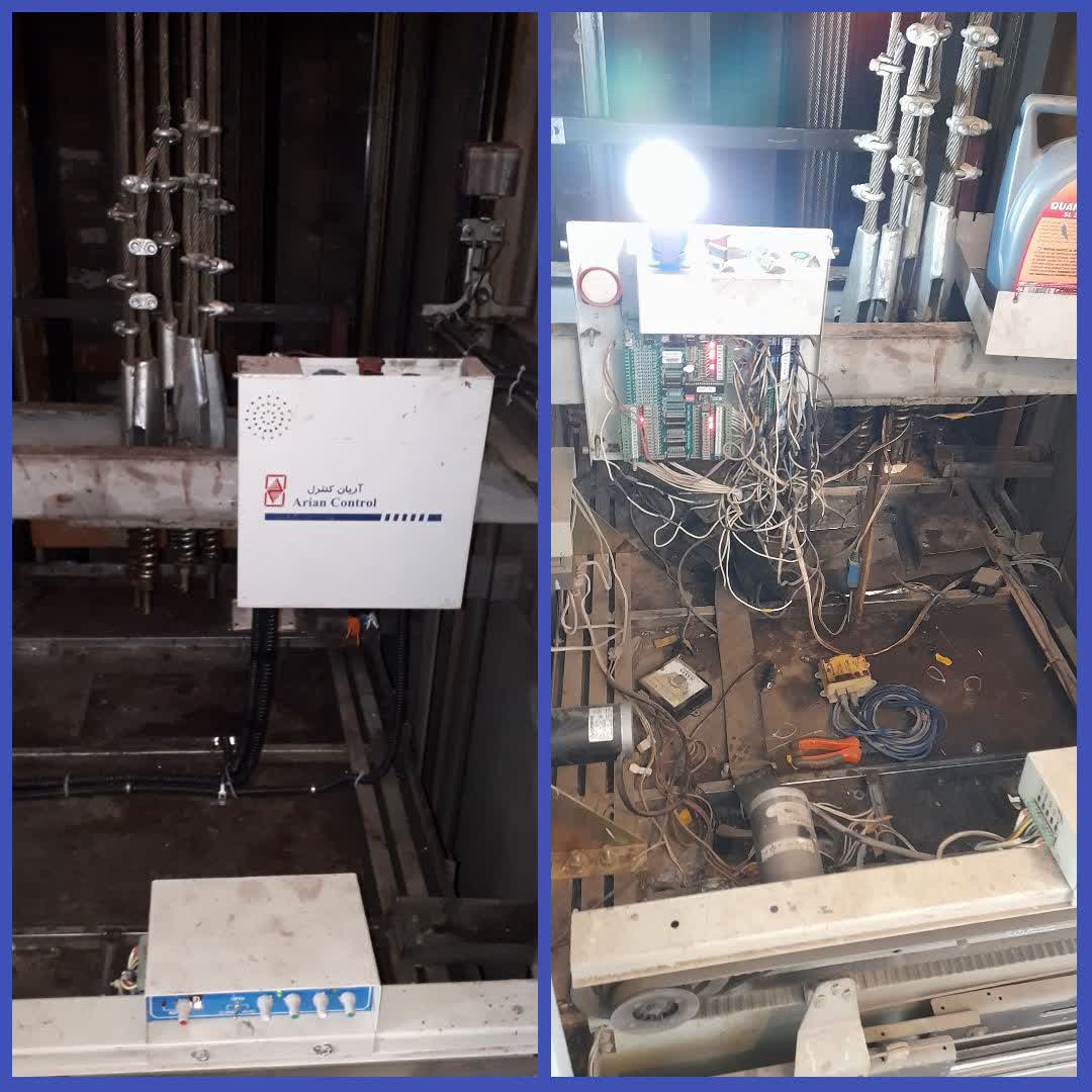 پروژه نصب آسانسور - برج مسکونی